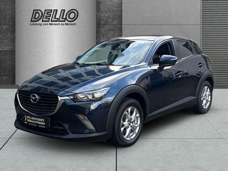 Deep crystal blue Gebraucht 2018 Mazda CX-3 Center-Line SUV | 13.850 € (Fairer Preis) - Bild 1/4