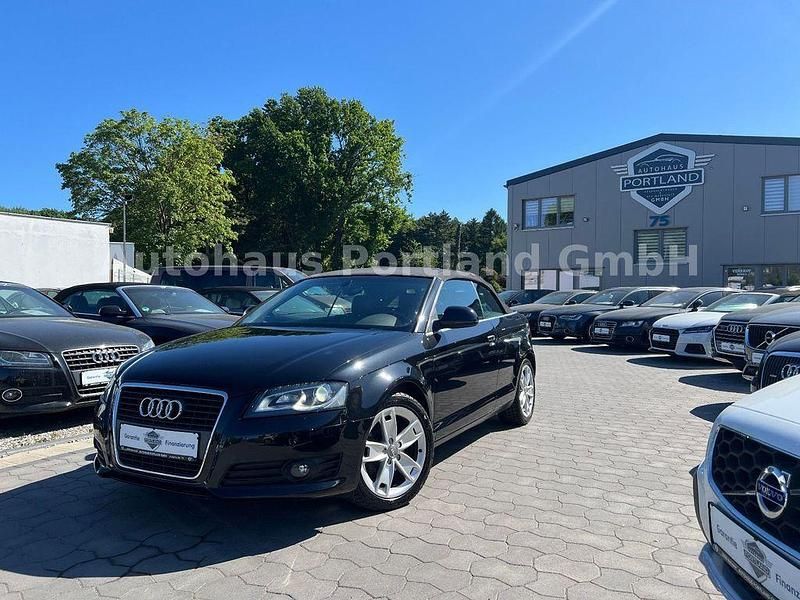 Schwarz Gebraucht 2008 Audi A3 Cabriolet Ambition Cabrio | 8.999 € (Etwas zu teuer) - Bild 1/4
