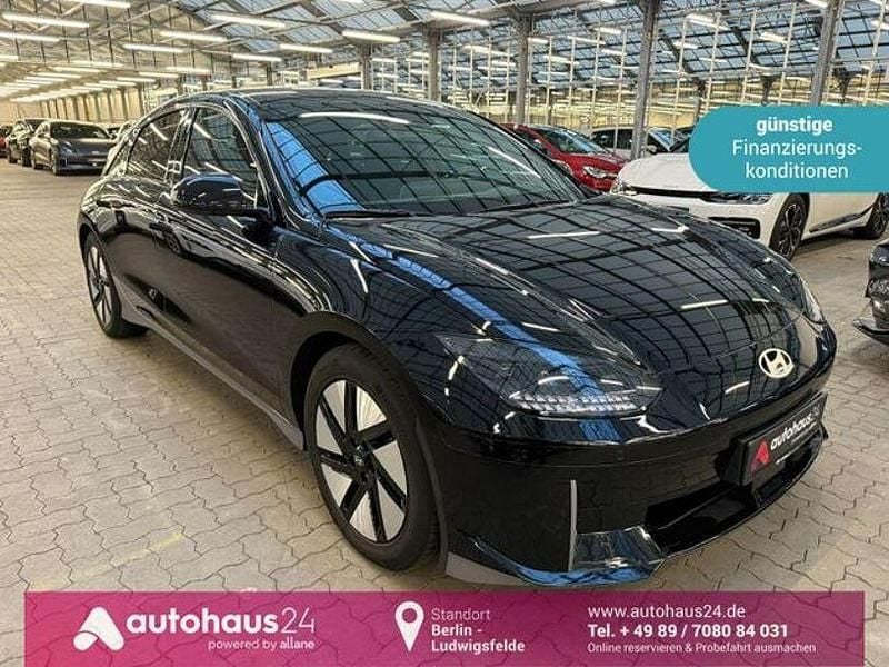 Schwarz Gebraucht 2023 Hyundai Ioniq 6 Techniq Limousine | 32.220 € (Superpreis) - Bild 1/4
