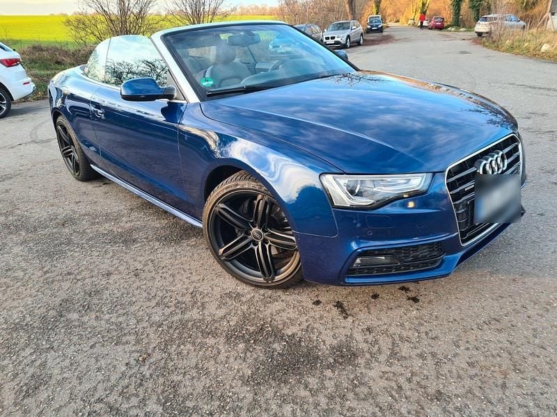 Gebraucht Audi A5 Cabriolet S-Line 245 PS (180 kW) 2013 Blau Cabrio
