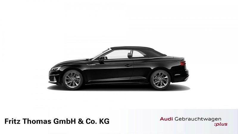 Brillantschwarz Gebraucht 2020 Audi A5 Cabriolet Advanced Plus Cabrio | 32.690 € (Etwas zu teuer) - Bild 1/4