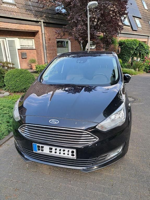 Schwarz Gebraucht 2018 Ford C-MAX Titanium Van / Kleinbus | 13.500 € (Fairer Preis) - Bild 1/1