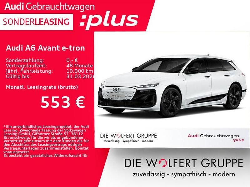 Weiss Gebraucht 2025 Audi e-tron Ambiente SUV | 65.560 € (Guter Preis) - Bild 1/4