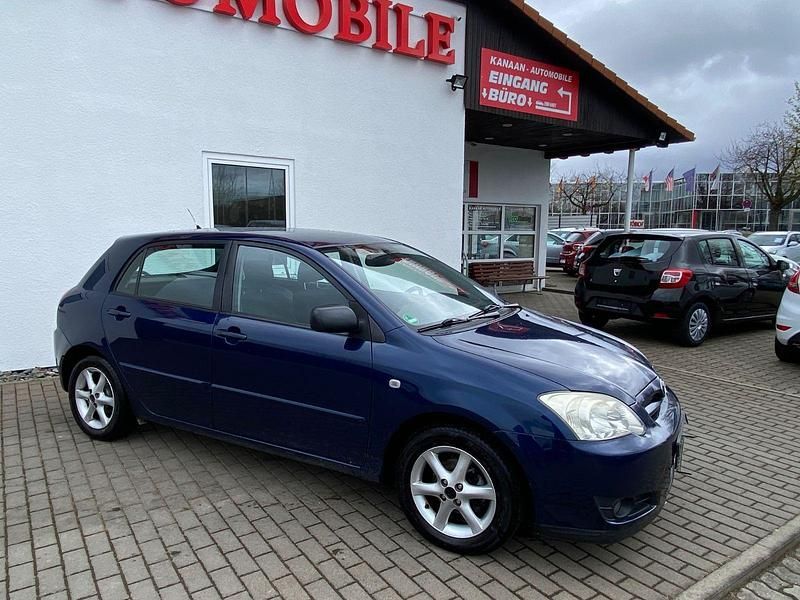 Gebraucht Toyota Corolla 97 PS (71 kW) 2005 Blau Limousine