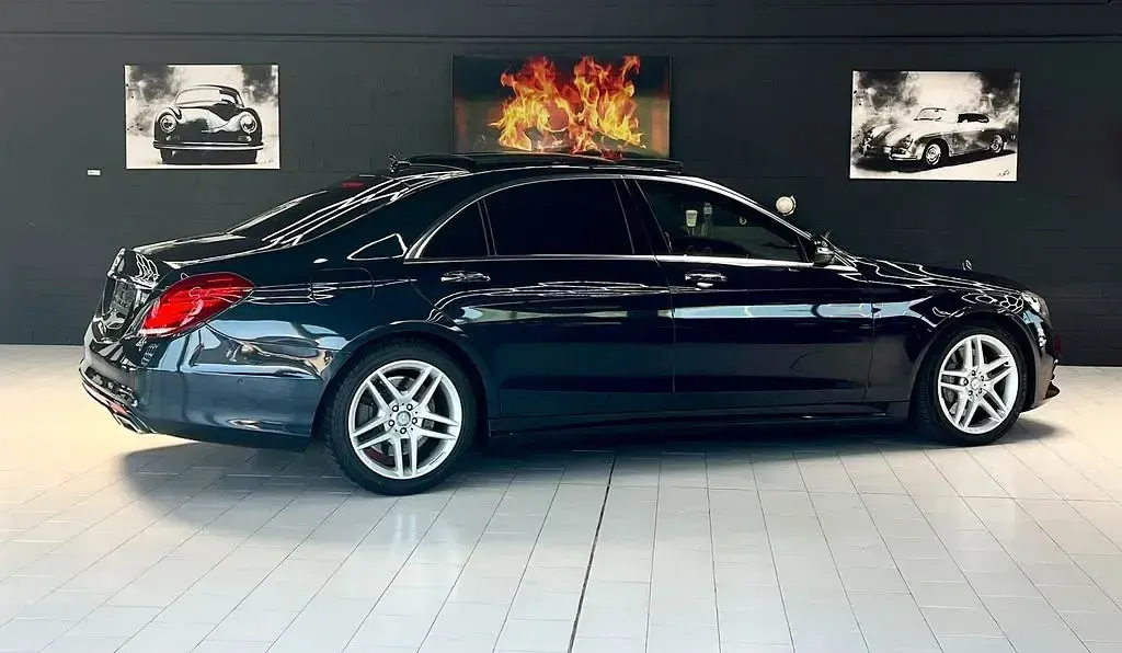 Gebraucht Mercedes S500 AMG 455 PS (334 kW) 2014 Blau Limousine