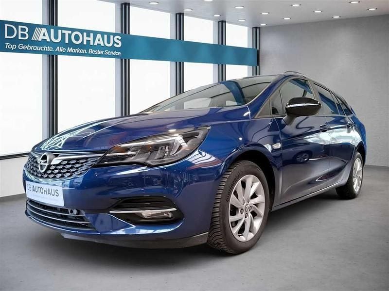 Blau Gebraucht 2022 Opel Astra Edition Kombi | 15.990 € (Guter Preis) - Bild 1/4