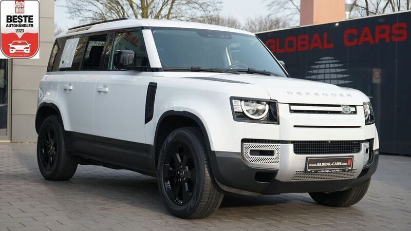 Weiß Gebraucht 2021 Land Rover Defender SUV | 48.885 € - Bild 1/4