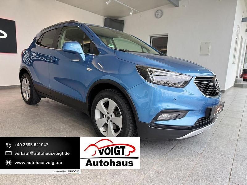 Blau (metallic) Gebraucht 2017 Opel Mokka X SUV | 11.890 € (Fairer Preis) - Bild 1/4