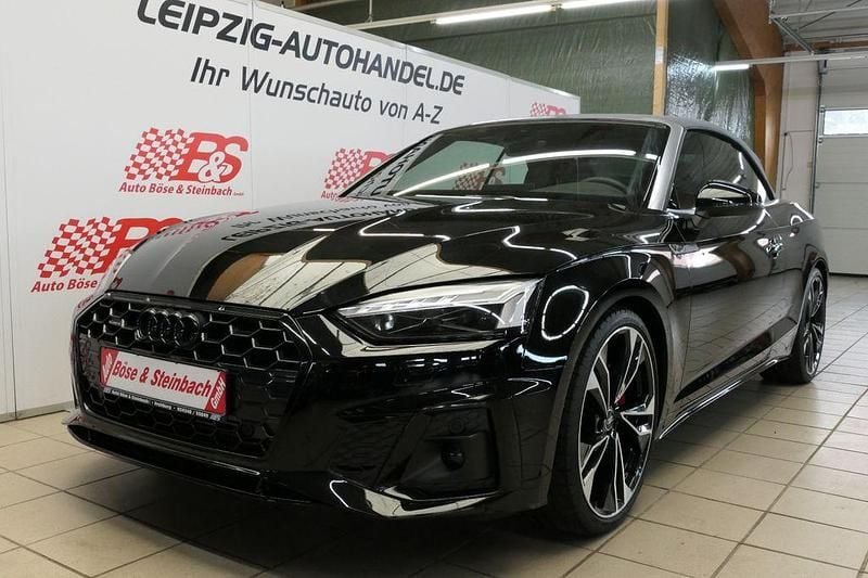 Schwarz Gebraucht 2023 Audi A5 Cabriolet S-Line Cabrio | 49.274 € (Fairer Preis) - Bild 1/4