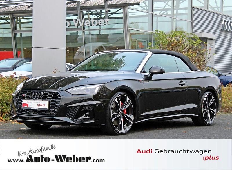 Schwarz Gebraucht 2024 Audi S5 Ambiente Cabrio | 68.580 € (Teuer) - Bild 1/4