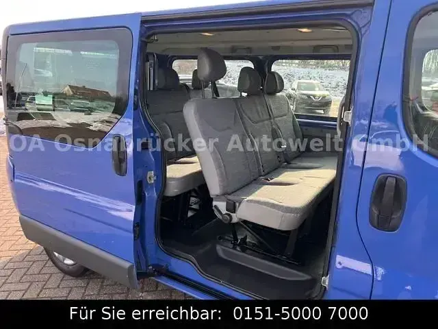 Brugt Renault Trafic Expression 114 HK (83 kW) 2014 Blå MPV