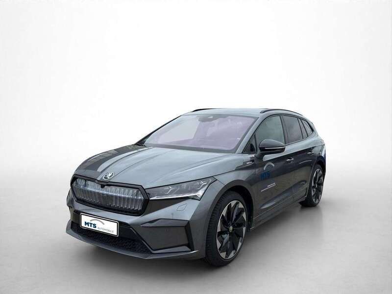 Grau Gebraucht 2024 Skoda Enyaq iV SportLine SUV | 47.950 € - Bild 1/4
