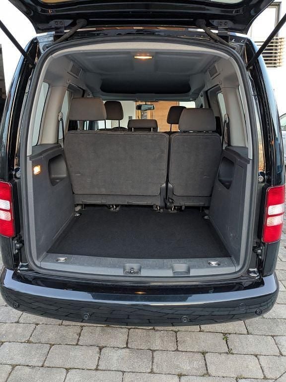 Gebraucht VW Caddy Comfortline 102 PS (75 kW) 2010 Schwarz Van / Kleinbus