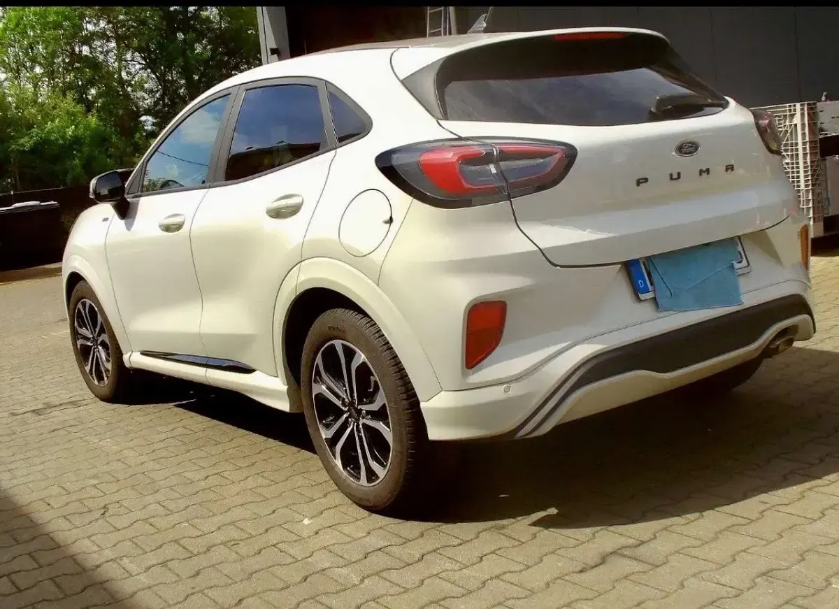 Gebraucht Ford Puma ST-Line 125 PS (91 kW) 2021 Weiß SUV