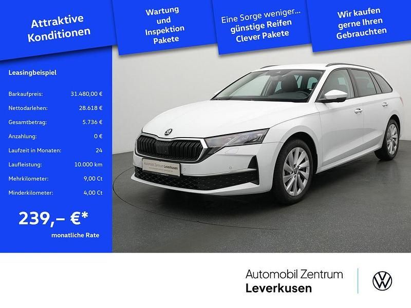 Moonweiß perleffekt Gebraucht 2025 Skoda Octavia Selection Kombi | 31.480 € (Fairer Preis) - Bild 1/4