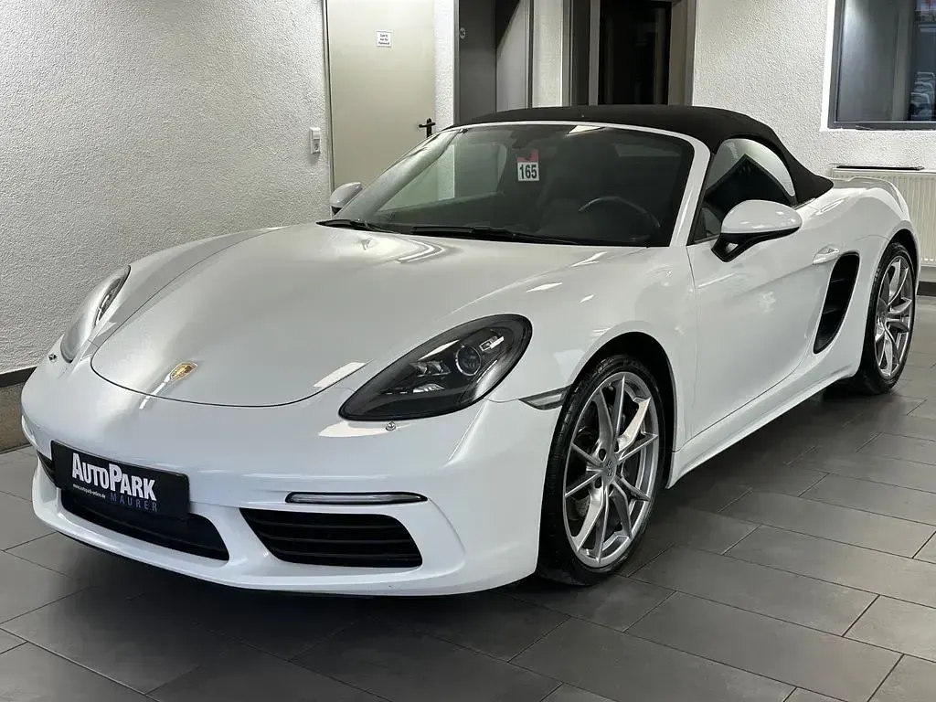Usata Porsche 718 Boxster 299 CV (219 kW) 2016 Bianco Cabrio