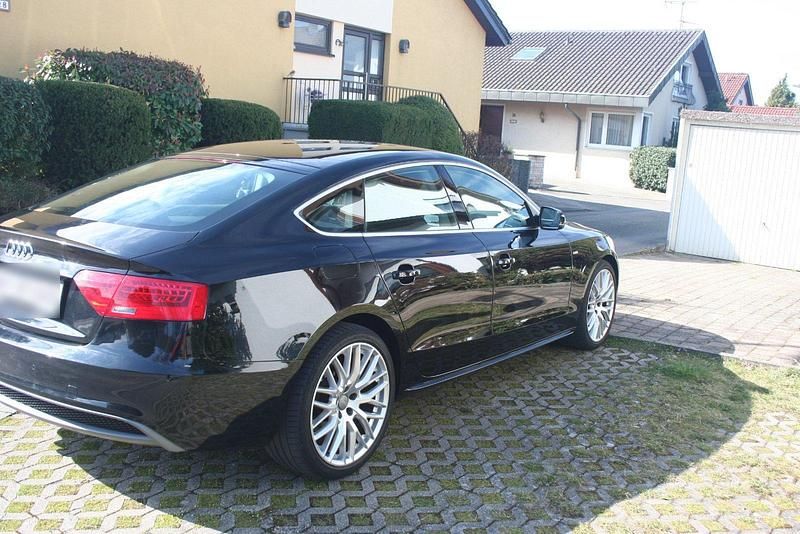 Gebraucht Audi A5 S-Line 150 PS (110 kW) 2015 Schwarz Coupé
