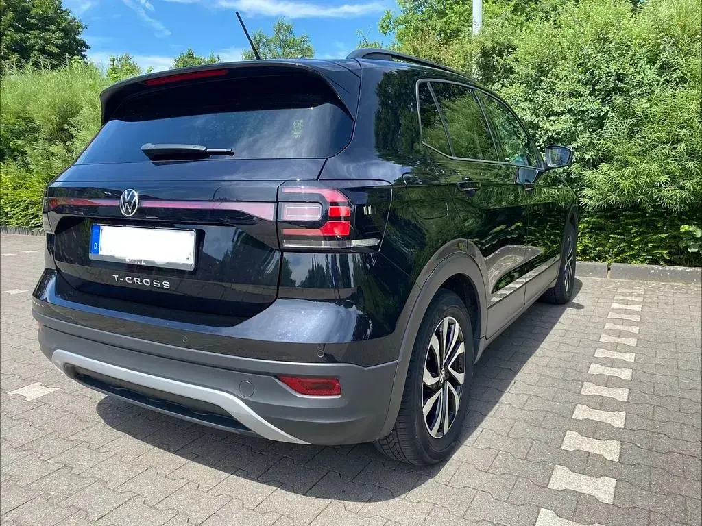 Gebraucht VW T-Cross Active 110 PS (80 kW) 2021 Schwarz SUV