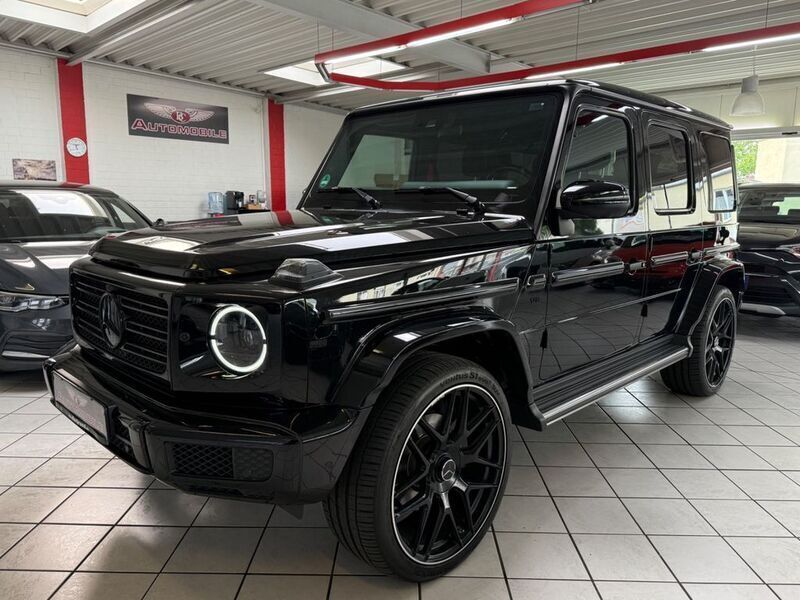 Obsidianschwarz metallic Gebraucht 2021 Mercedes G500 AMG SUV | 139.900 € (Teuer) - Bild 1/4