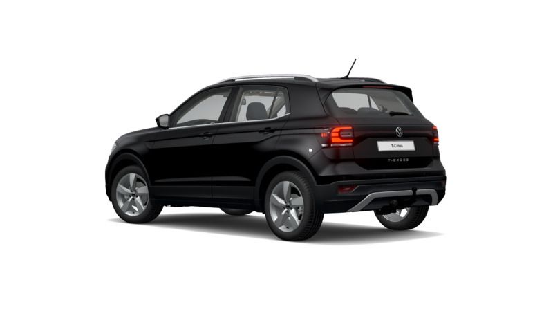 Gebraucht VW T-Cross Style 110 PS (80 kW) 2022 Schwarz perleffekt SUV