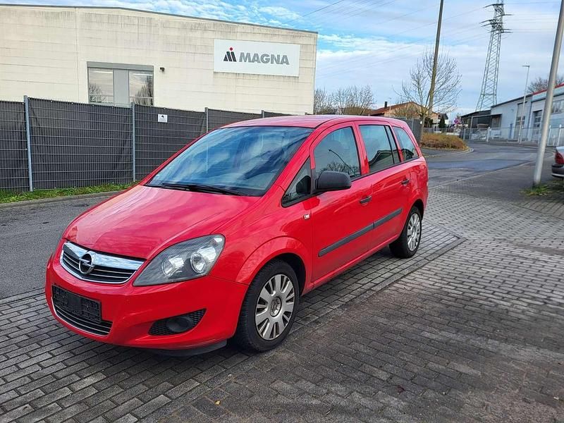 Gebraucht Opel Zafira Edition 150 PS (110 kW) 2009 Rot Van / Kleinbus