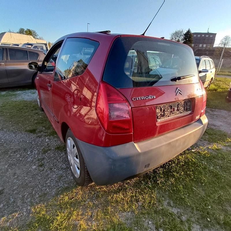 Usata Citroën C2 60 CV (44 kW) 2004 Rosso Utilitaria