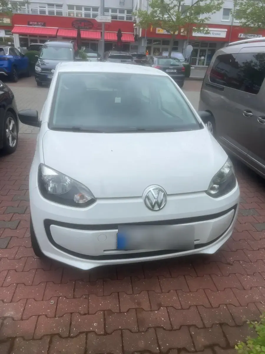 Gebraucht VW up! 65 PS (47 kW) 2012 Weiß Kleinwagen