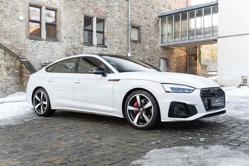 Gebraucht Audi A5 Sportback S-Line 265 PS (194 kW) 2023 Weiß Kleinwagen