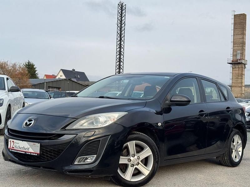 Schwarz Gebraucht 2010 Mazda 3 Sports-Line Limousine | 4.499 € (Superpreis) - Bild 1/4