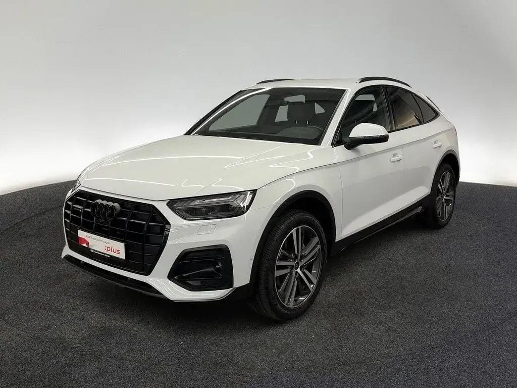 Gebraucht Audi Q5 Sportback S-Line 204 PS (150 kW) 2022 Gletscherweiß metallic SUV