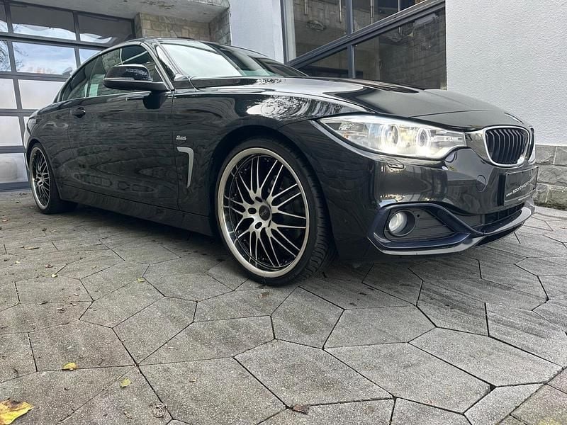 Schwarz Gebraucht 2017 BMW 420 Cabrio | 23.900 € (Fairer Preis) - Bild 1/4