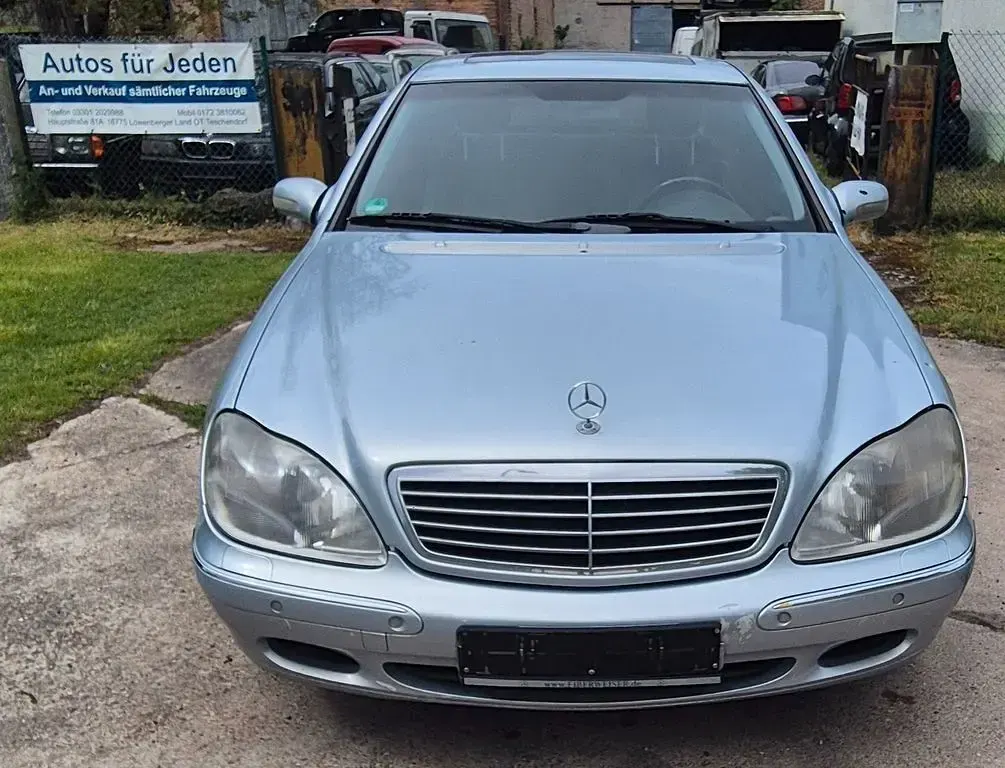 Gebraucht Mercedes S320 224 PS (164 kW) 1999 Blau Limousine