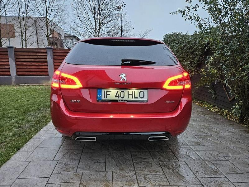 Gebraucht Peugeot 308 GT-line 131 PS (96 kW) 2017 Rot Limousine
