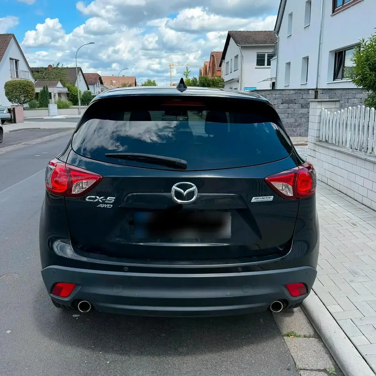 Gebraucht Mazda CX-5 150 PS (110 kW) 2012 Schwarz SUV