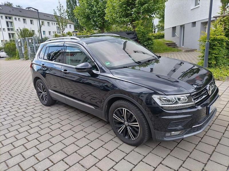 Gebraucht VW Tiguan Sound 150 PS (110 kW) 2017 Schwarz SUV