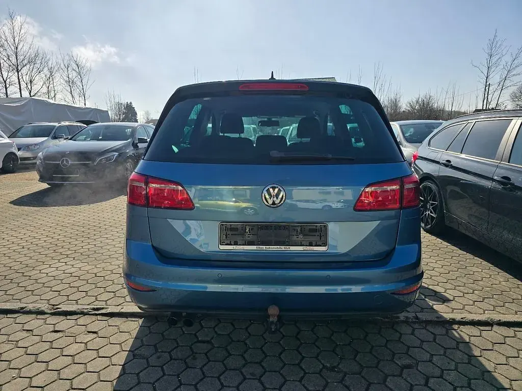 Gebraucht VW Golf Sportsvan LOUNGE 150 PS (110 kW) 2015 Blau Van / Kleinbus