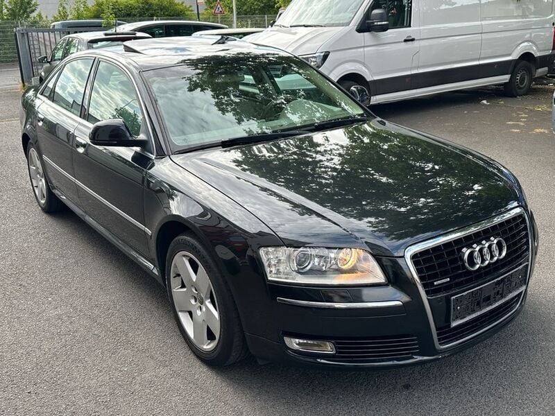 Schwarz Gebraucht 2008 Audi A8 Ambiente Limousine | 7.000 € (Superpreis) - Bild 1/4