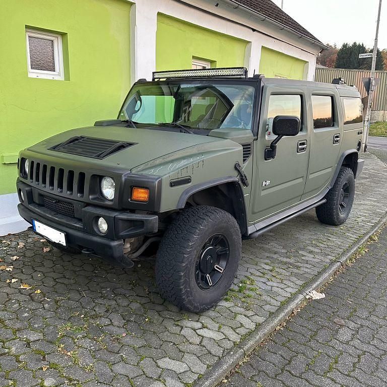 Grün Gebraucht 2002 Hummer H2 SUV | 19.999 € (Teuer) - Bild 1/4