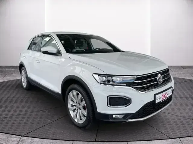 Gebraucht VW T-Roc Sportline 190 PS (139 kW) 2019 Pure white (metallic) SUV