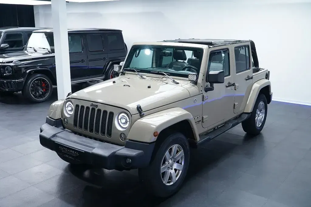 Gebraucht Jeep Wrangler Sahara 200 PS (147 kW) 2018 Beige SUV