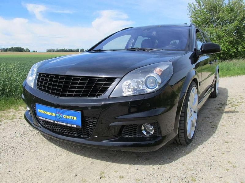 Schwarz Gebraucht 2007 Opel Vectra OPC Kombi | 10.450 € - Bild 1/4