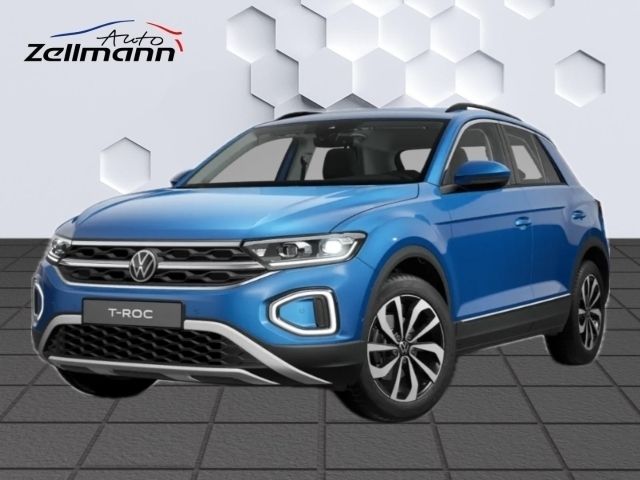 Blau Neu 2025 VW T-Roc Style SUV | 38.990 € (Superpreis) - Bild 1/3