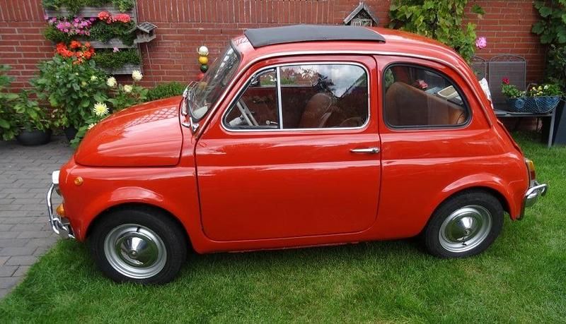 Rot Gebraucht 1973 Fiat 500 Kleinwagen | 8.500 € - Bild 1/4