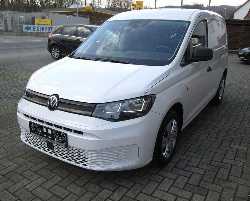 Gebraucht VW Caddy 102 PS (75 kW) 2021 Weiß Van / Kleinbus