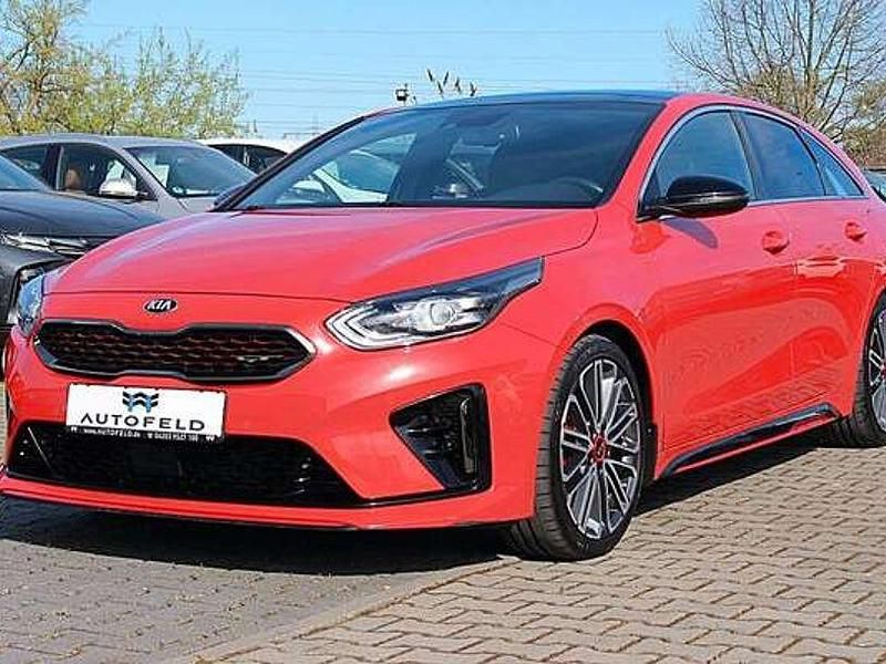 Rot Gebraucht 2020 Kia ProCeed Kleinwagen | 17.950 € (Superpreis) - Bild 1/4