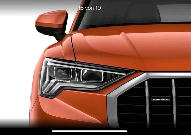 Orange Gebraucht 2019 Audi Q3 S-Line SUV | 25.500 € (Teuer) - Bild 1/4