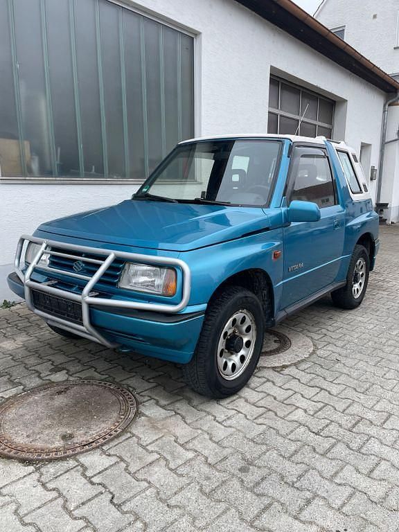 Gebraucht Suzuki Vitara 80 PS (58 kW) 1993 Blau Cabrio