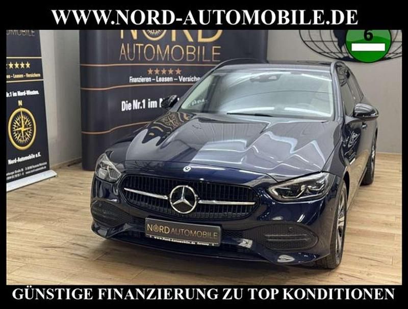 Blau Gebraucht 2022 Mercedes C220 Avantgarde Limousine | 26.990 € (Superpreis) - Bild 1/3