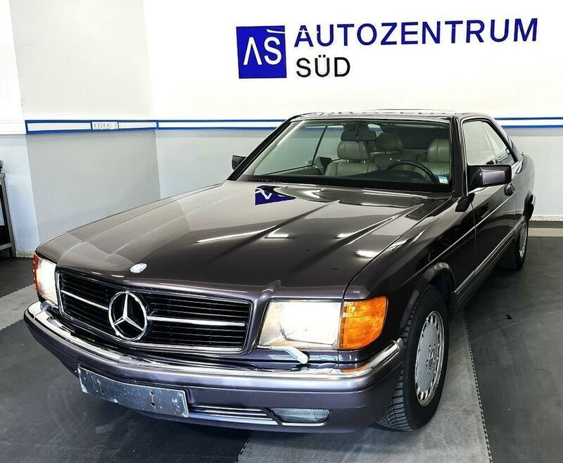 Braun Gebraucht 1991 Mercedes 500 Coupé | 16.900 € - Bild 1/4