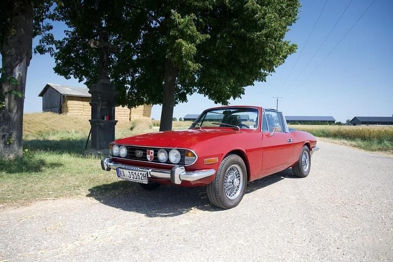 Rot Gebraucht 1971 Triumph Stag Cabrio | 18.900 € - Bild 1/4